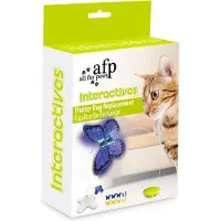 Afp : Mariposas artificiales para exhibiciones interactivas, con efecto de aleteo. Pack de 6 unidades