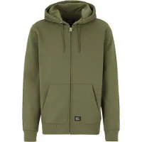 Vintage Industries Sudadera con cremallera 'Redstone' oliva