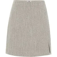 We fashion Skirt Mini Length Grey Talla: XL | Mini Faldas Outlet | Mujer | Gris