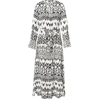 Guess Marciano GUESS Britney Ls Long Dres Geometric Monogram B Talla: 44 | Vestidos Maxi Outlet | Mujer