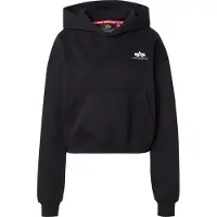 Alpha industries Sudadera negro / blanco