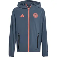 Adidas adidasChaqueta técnica de viaje FC Bayern Tiro 25 Competition Vis XS Bold Onix / Easy Coral Hombre