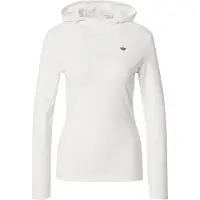 Adidas Essential Hooded Ls Cloud White Talla: M | Sudaderas con Capucha Outlet | Mujer | Blanco