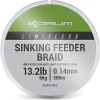 Korum Línea Trenzada Limitless Sinking Feeder 300 M