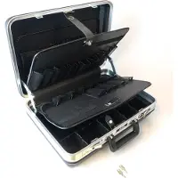 Calvin Klein Maletín de herramientas para técnicos/electricistas, de 30 piezas. Maletín de plástico ABS con estructura de aluminio, modelo 2