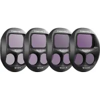 FreeWell Filtros ND divididos para DJI Mavic 4 Pro (día estándar) - Paquete de 4