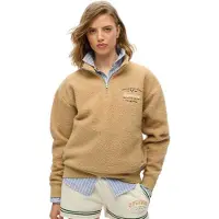 Superdry Sudadera Con Media Cremallera Country Club Fleece