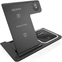 Aisens Cargador Inalámbrico Asch-15w3wc043-bk