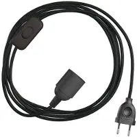 Creative Cables Portalámparas E14 Snakebis Con Cable 3 M