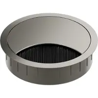 Bachmann LOOP ROUND, pasacables redondo, color plateado