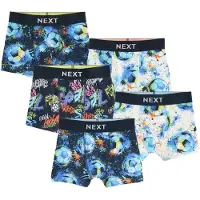 Next Calzoncillo navy / azul neon / amarillo / naranja / rosa / blanco lana