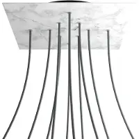 Creative Cables Krovnq4010f105 Xxl Rose-one Square Kit De Mármol Carrara Rosa