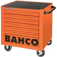 Bahco 1470k7lh Carros Bajos De 26 Pulgadas Con 755x501x760 Mm 7 Cajones