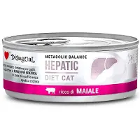 Disugual Comida Húmeda Para Gatos Con Dieta Hepática De Cerdo 12x85g