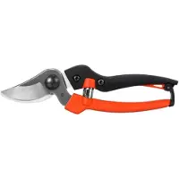 Stocker Tijeras de podar , modelo 19.5, con hoja de bypass cromada, color naranja. Color: naranja. Talla única