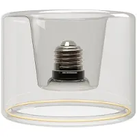 Creative Cables Bombilla Led 2200k Ghost Line Recessed Donut Transparent 120x90 Mm 6w