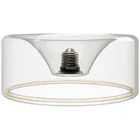 Creative Cables Bombilla Led 2200k Ghost Line Recessed Donut Transparent 195x83 Mm 6w