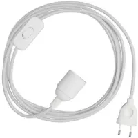 Creative Cables Portalámparas Snakebis E14 Con Cable 3 M