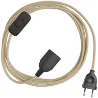 Creative Cables Portalámparas E14 Con Cable Snakebis 3 M