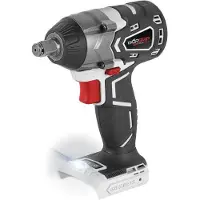 Worgrip Atornillador de impacto sin escobillas , 20V, sin batería, color plateado. Talla única