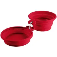 Hunter - Travel Bowl List - Accesorios para perros size 350/750 ml, rojo