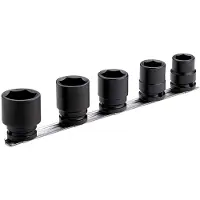Irimo Juego De Llaves De Vaso De Impacto 1/2´´ 17-27 Mm 5 Piezas