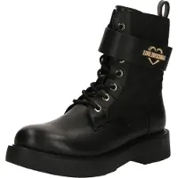 Moschino Calfskin And Nylon Ankle Boots Black Talla: 40 | Botas Outlet | Mujer | Negro