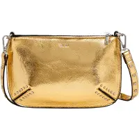 Pepe Jeans para mujer. PL031661 Bolso Valeria Glimmer dorado (OSFA), Casual, Poliuretano, outlet 2026.