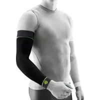 Bauerfeind Sports - Sports Compression Sleeves Arm size XL - Short, negro