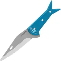 Condor Megalodon CTK823-3-SK, Blasted Satin Sandvik 14C28N, Blue Micarta, cuchillo fijo