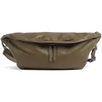The Chesterfield Brand Kruger Riñonera Piel natural 40 cm verde oliva