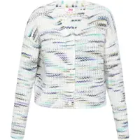 Mymo Cárdigan negro / offwhite