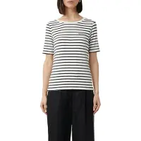 Comma T-shirts Black Talla: 36 | Camisetas de Seda Outlet | Mujer | Negro
