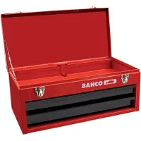 Bahco Caja De Herramientas De Metal Con 2 Cajones 523 Mmx257 Mmx247 Mm