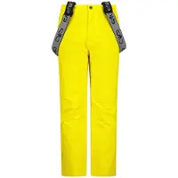 CMP - Kid's Salopette Twill - Pantalones de esquí size 92, amarillo