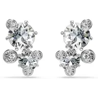 Swarovski Pendientes 'Constella' plata