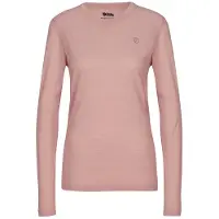 Fjällräven - Women's Abisko Wool L/S - Camiseta de manga larga de merino size XL, fucsia