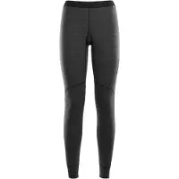 Aclima - Women's Doublewool Longs - Ropa interior merino size XS, negro/gris