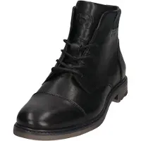 Bugatti Botas con cordones negro