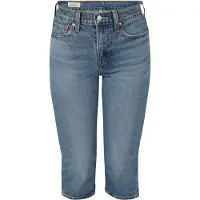 Levi's Wedgie Capri Jeans Med Indigo Talla: W27 | Pantalones Rectos Outlet | Mujer | Cian