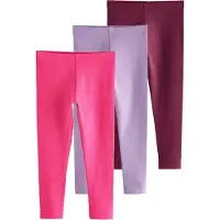 Next Leggings lavanda / rosa / rojo vino