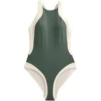 Next Traje de baño crema / caqui