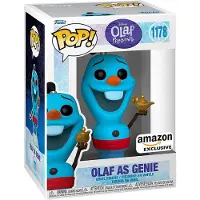 Funko POP! Olaf Present: Figura Exclusiva De Olaf Como Genio Disney