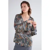 Summum Woman Top V Neck Dotted Leafs Cloud Talla: 34 | Blusas Outlet | Mujer