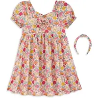 Scotch & Soda Girls S&s 2 Pc Dress & Accessory Set Lt Pastel Pink Talla: 3T | Vestidos Outlet | Unisex | Rosa