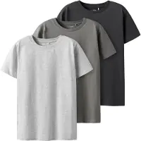 TWO SOON Camiseta gris / gris oscuro