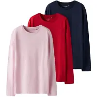 TWO SOON Camiseta azul / rosa / rojo
