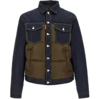Dsquared2 Jacket Black Talla: 50 | Chaquetas Vaqueras Outlet | Hombre | Negro
