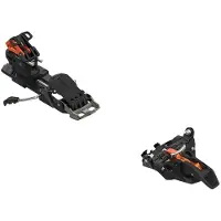 Salomon - Fijaciones de esquí de travesía - Mtn Summit 12 BR Burnt Orange - Talla 110 mm - Negro