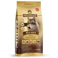 Wolfsblut Wild Duck - Paté de pato y patata, para adultos, todas las razas, pato, patata, 12,5 kg, sin gluten